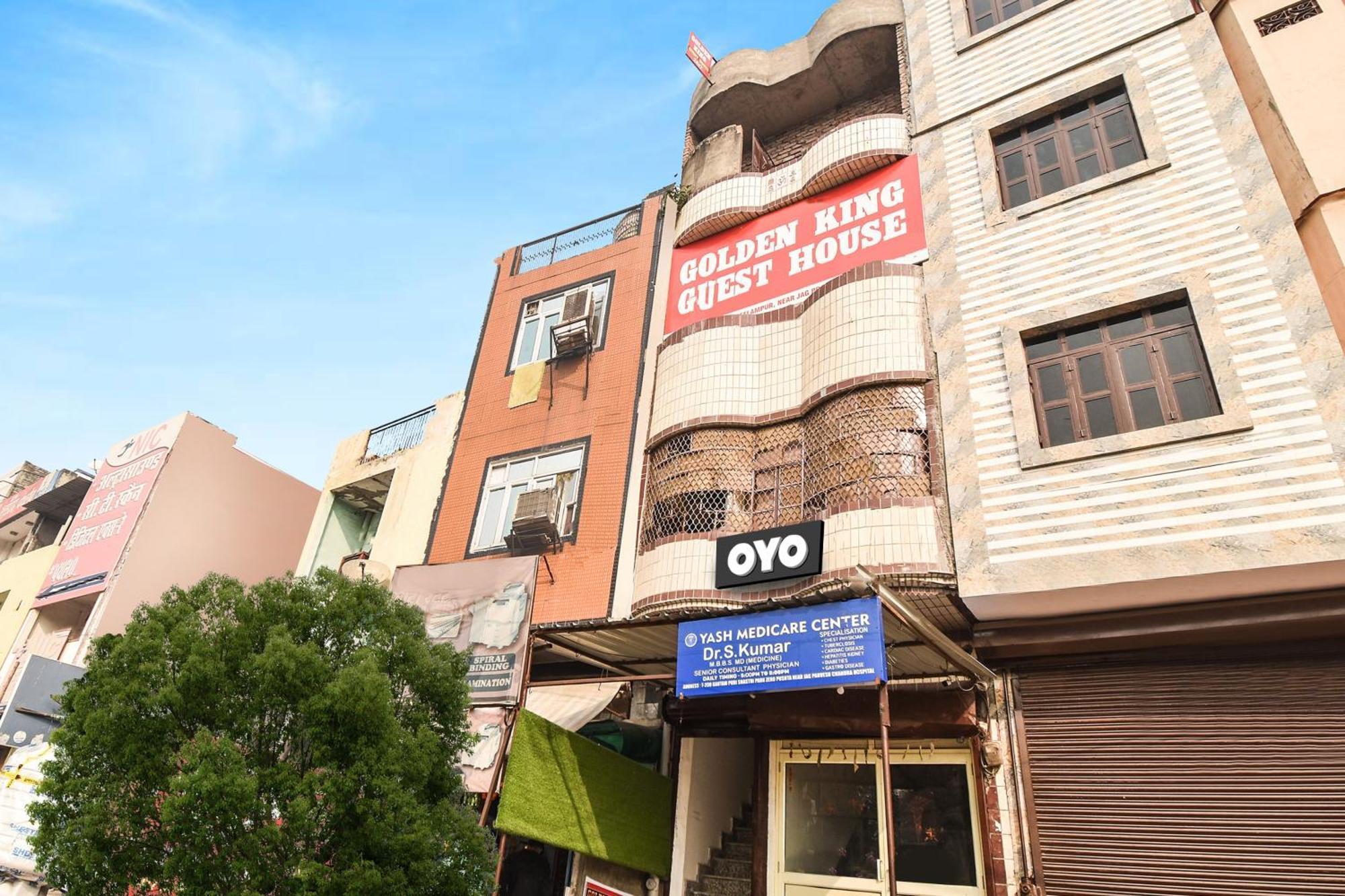 Hotel O Golden King Guest House New Delhi Exteriör bild